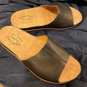 Kork-Ease slip on leather sandal